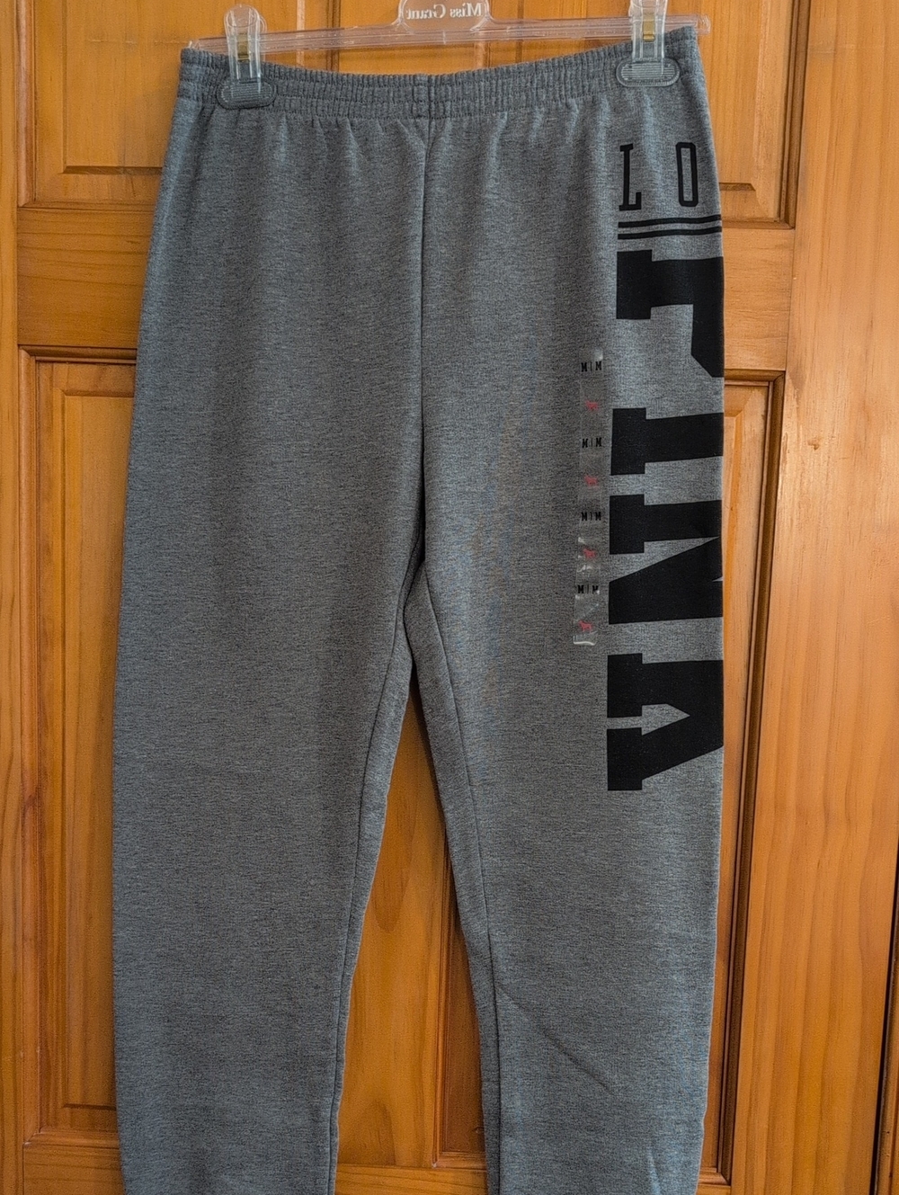 Victoria Secret Pink Sweatpants with Side Graphic